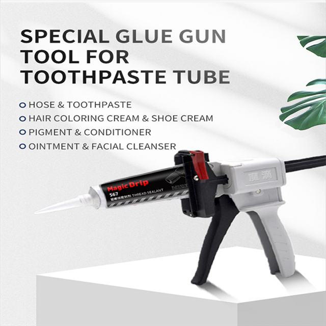 Factory Silicone Dental Glue Dispenser Gun Cartridge Caulking Gun Price Manual AB Glue Gun