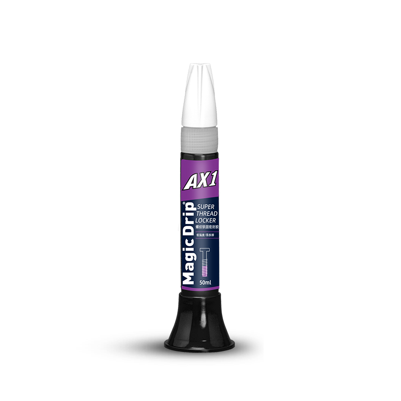 222 AX1 Purple 50ml Anaerobic Adhesive Threadlocker Leak-proof Glue for Metal Screw Locking Sealing