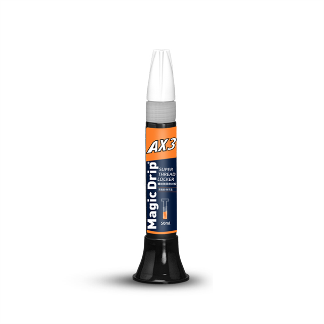 AX3 50ml Orange Threadlocker Large Screw Sealing Prevent Looseing Oil Resistance Screw Glue